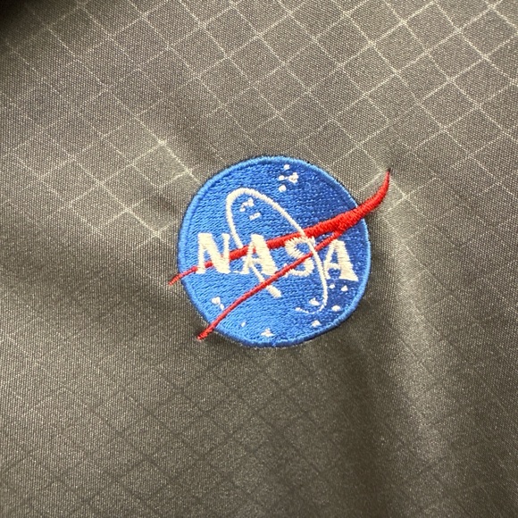 Antigua Other - Antigua Gray Polo Shirt with NASA Logo